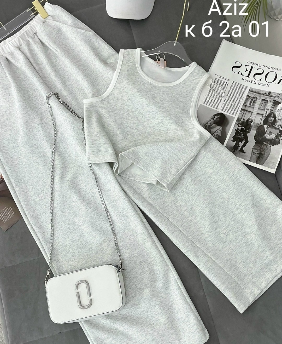 женский костюм с брюками палаццо,костюм стильный,костюм,костюм с брюками,костюм белый