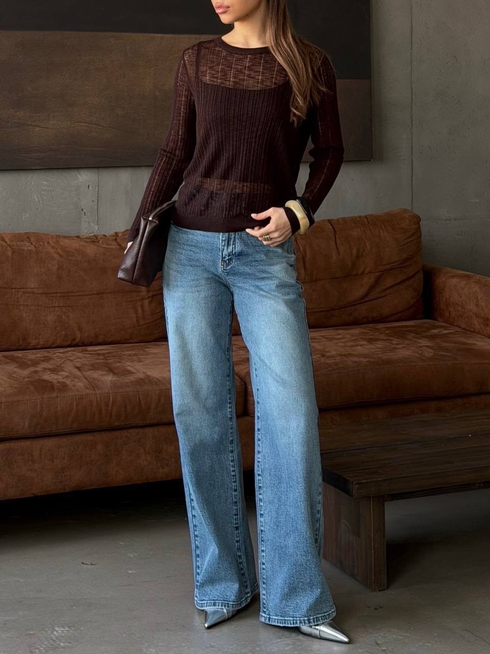 кофта сетка вязаная оверсайз,кофта паутинка,женская кофта,туника стильная,кофта сетка