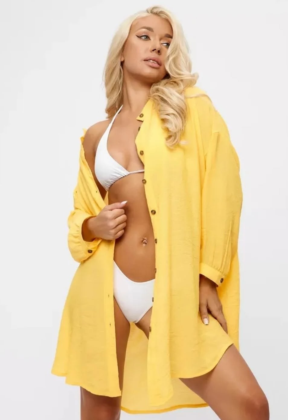 туника пляжная накидка на купальник,туника пляжная летняя накидка на купальник оверсайз рубашка sundresslove 215529337,пляжная туника женская,туника женская пляжная с воротом-стойкой желтая,туника пля