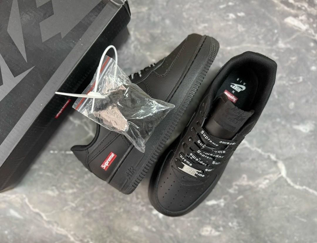nike air force 1 low & supreme black,nike air force 1 low black,nike air force 1 supreme,кроссовки nike air force 1 supreme,nike air force 1 low