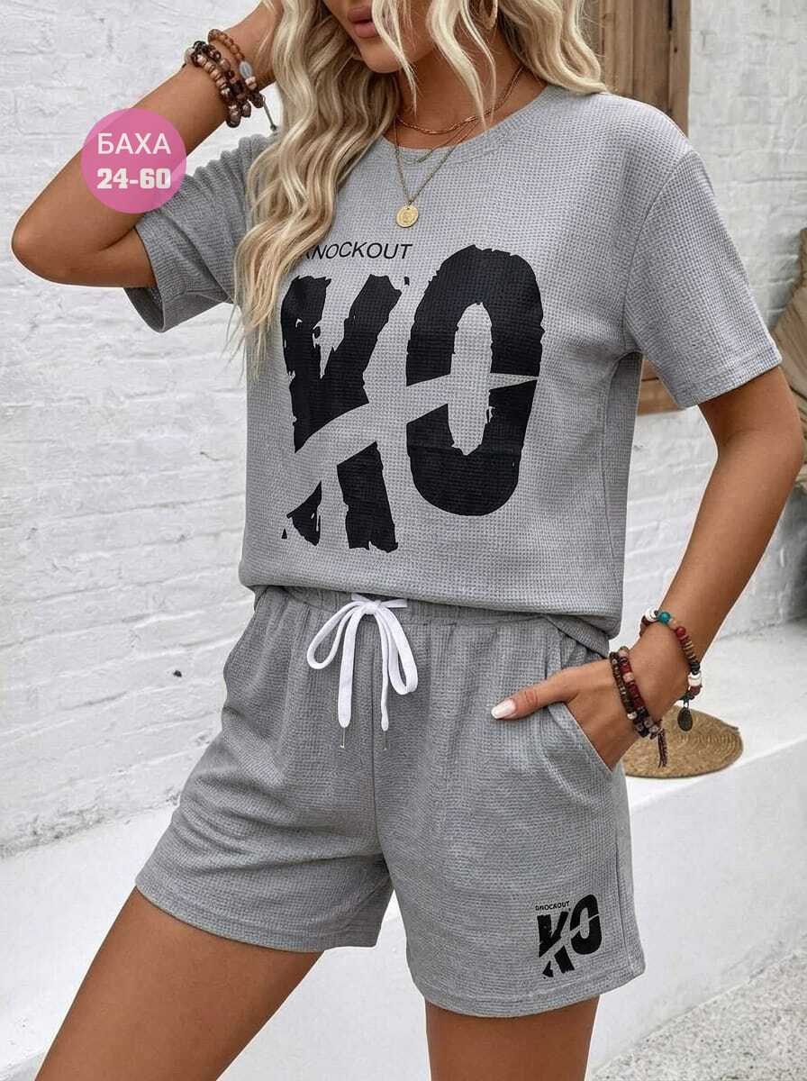 костюм женский,костюм с шортам,костюм шорты и футболка,домашние костюмы,пижама женская