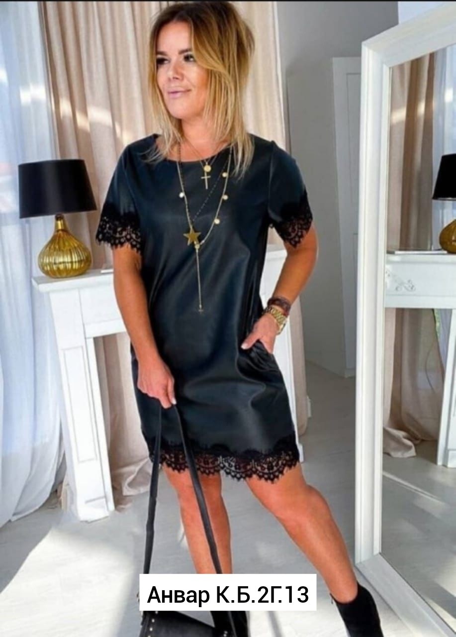 платье из экокожи,платье из кожзама,платье из кожзама с кружевом,платье из эко кожи с кружевом,черное платье из экокожи