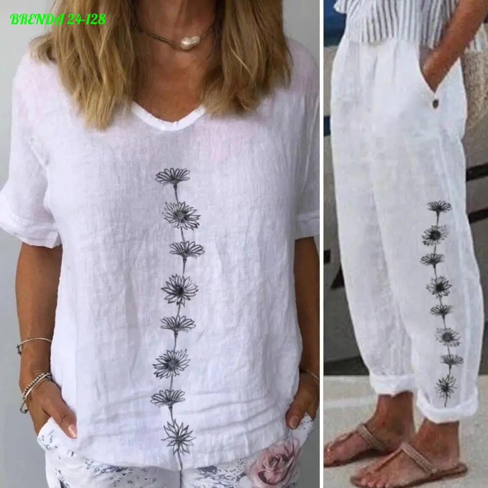 женские модные повседневные футболки,женские летние костюмы,костюм женский,летние костюмы,костюм женский из хлопка