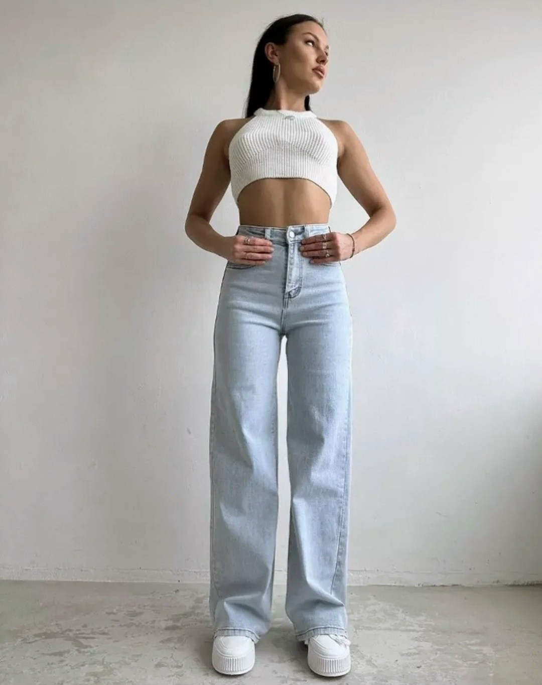 джинсы женские широкие,джинсы широкие,женские джинсы,палаццо джинсы,джинсы клеш