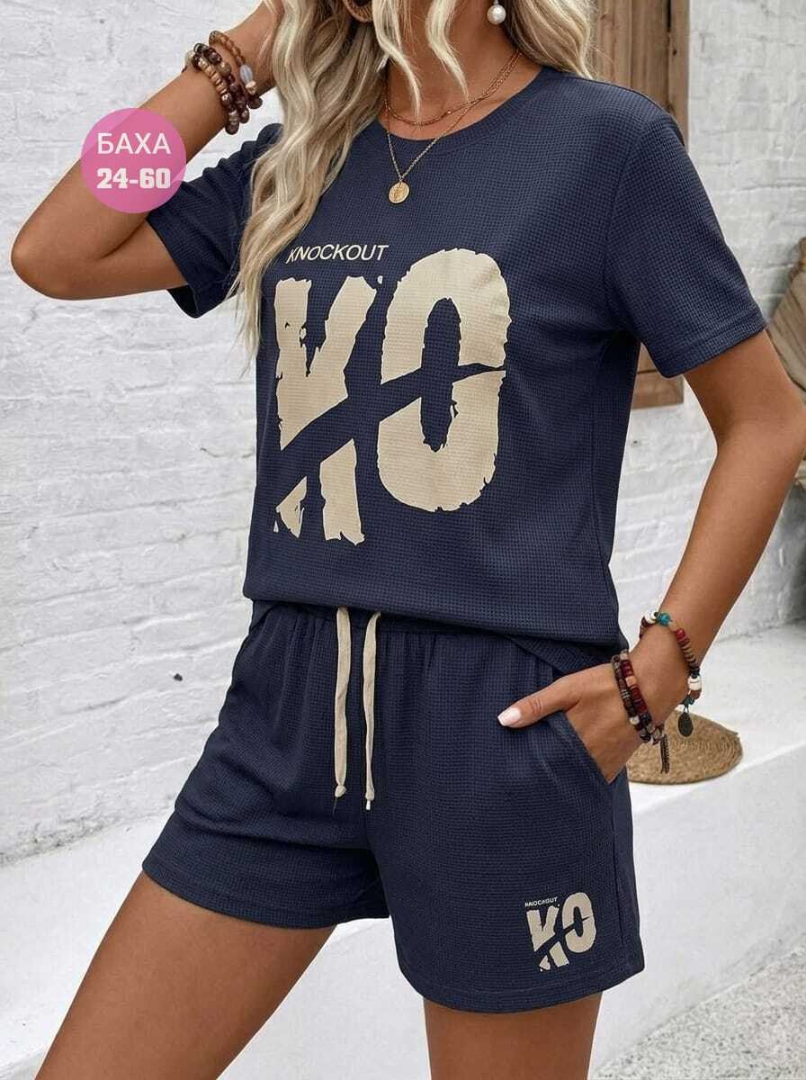 костюм женский,костюм с шортам,костюм шорты и футболка,домашние костюмы,пижама женская