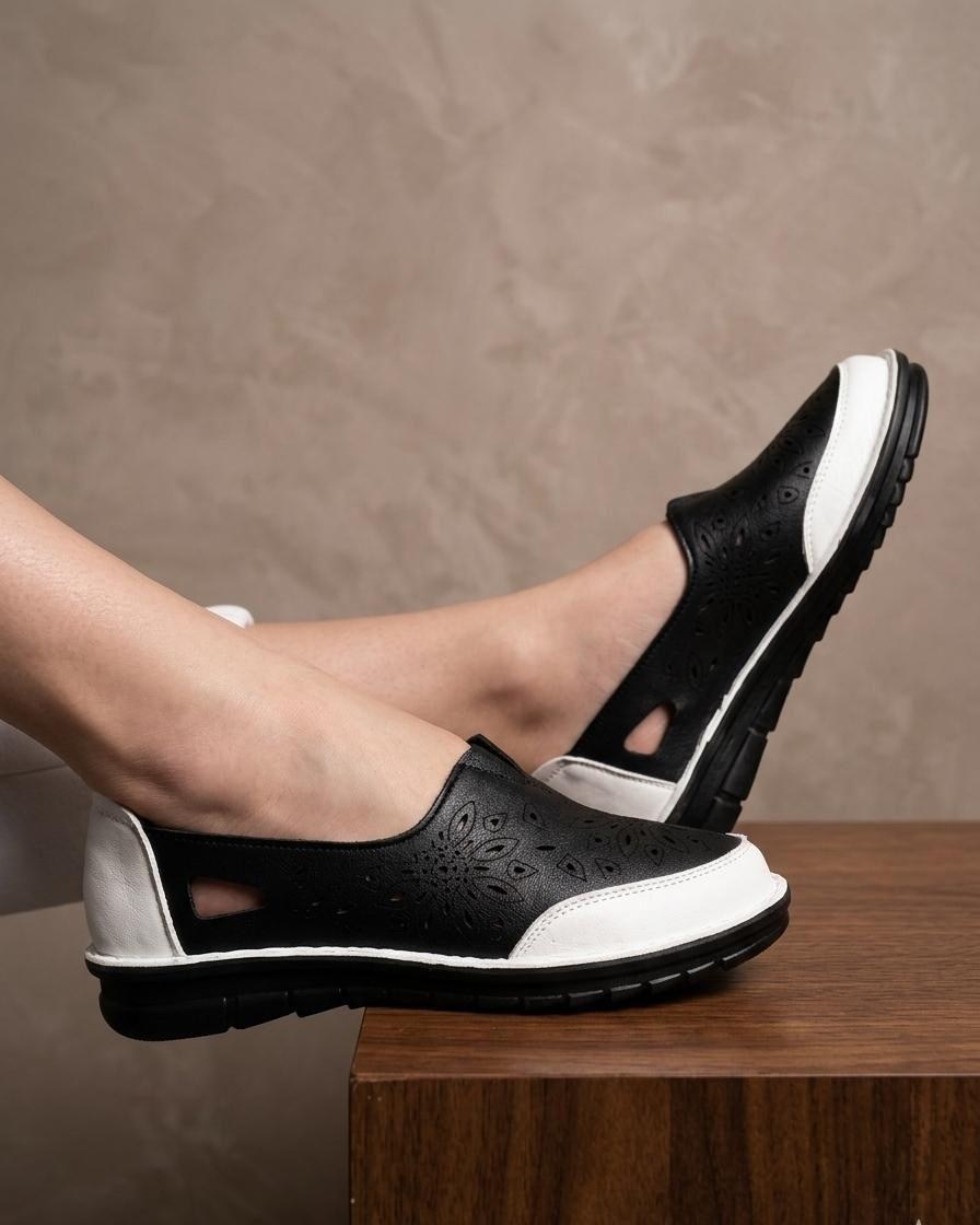 ,туфли женские летние мокасины для проблемных ног из экокожи oladi 217468756, женская,туфли летние женские, на плоской подошве