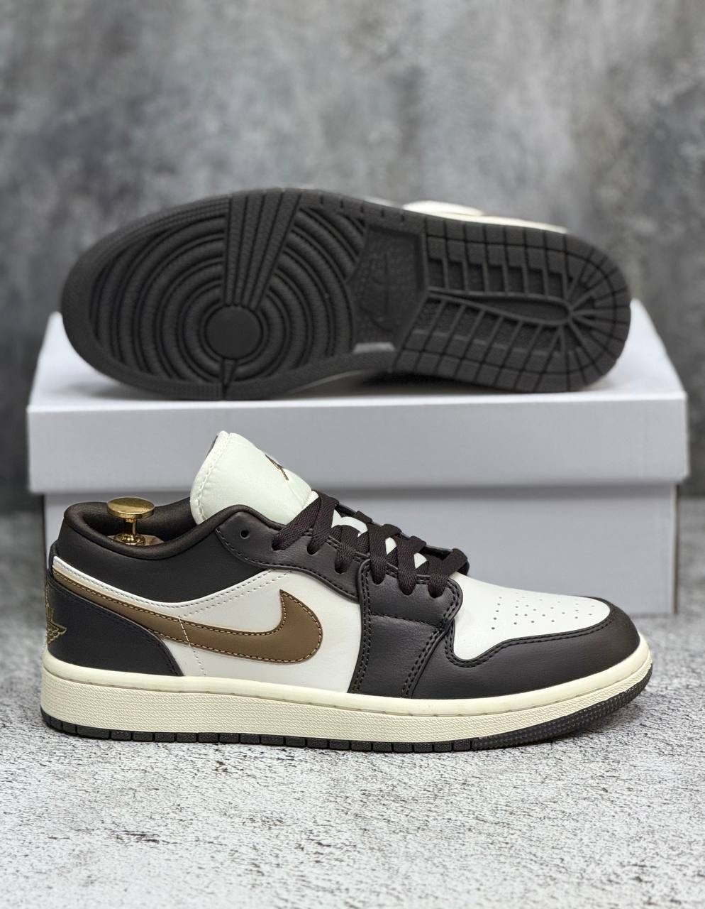 air jordan 1 low 'shadow brown',nike air jordan 1 low,кроссовки air jordan wmns air jordan 1 low 'shadow brown' коричневый,кроссовки air jordan 1 low,баскетбольная