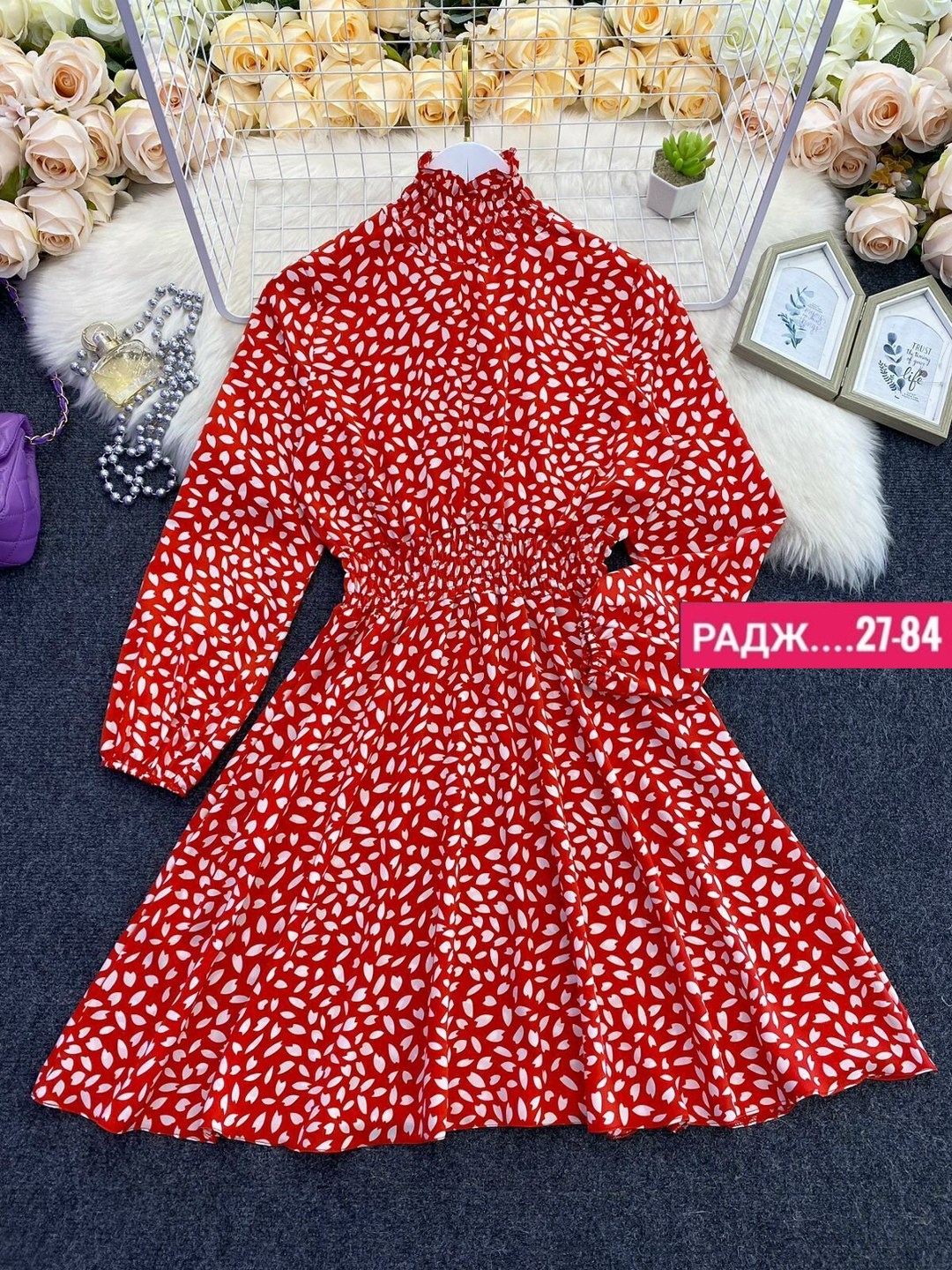 женская платье,платья,женское платье с длинными рукавами,платье с длинными рукавами,платья в горошек