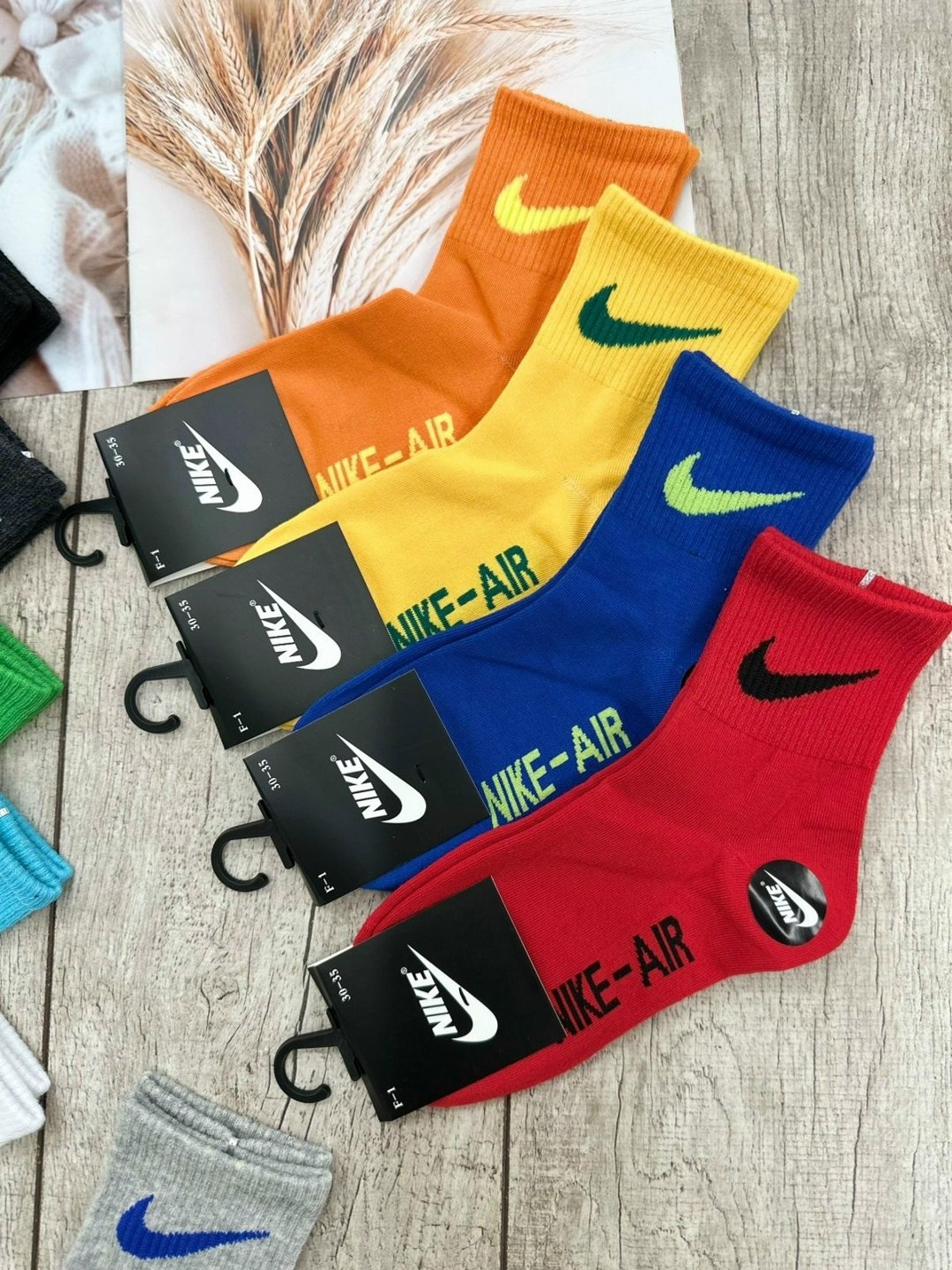 комплект носков nike,носки подростковая,носки комплект,носки спортивные,носки подростковые 10 пар