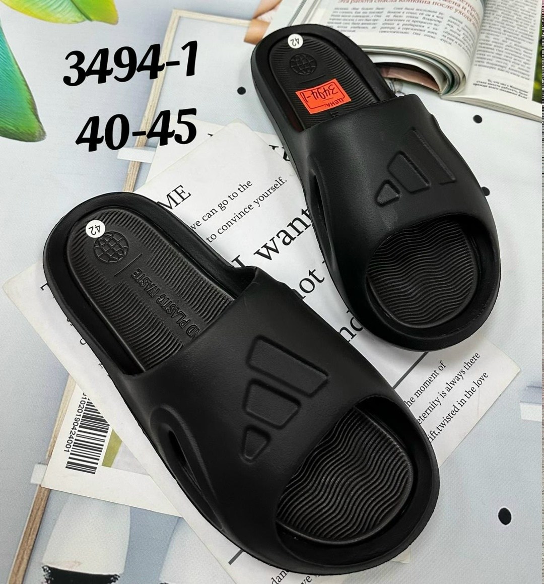 шлепанцы adidas,мужские шлепанцы,,тапочки мужские,шлепки adidas