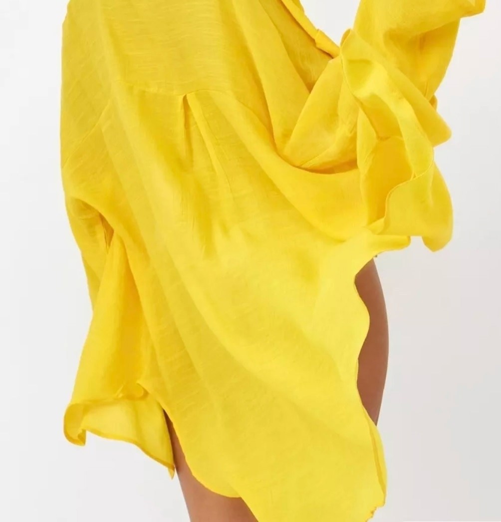 туника пляжная летняя накидка на купальник оверсайз рубашка sundresslove 215529337,модное платье,платья,туника пляжная,шифоновое платье