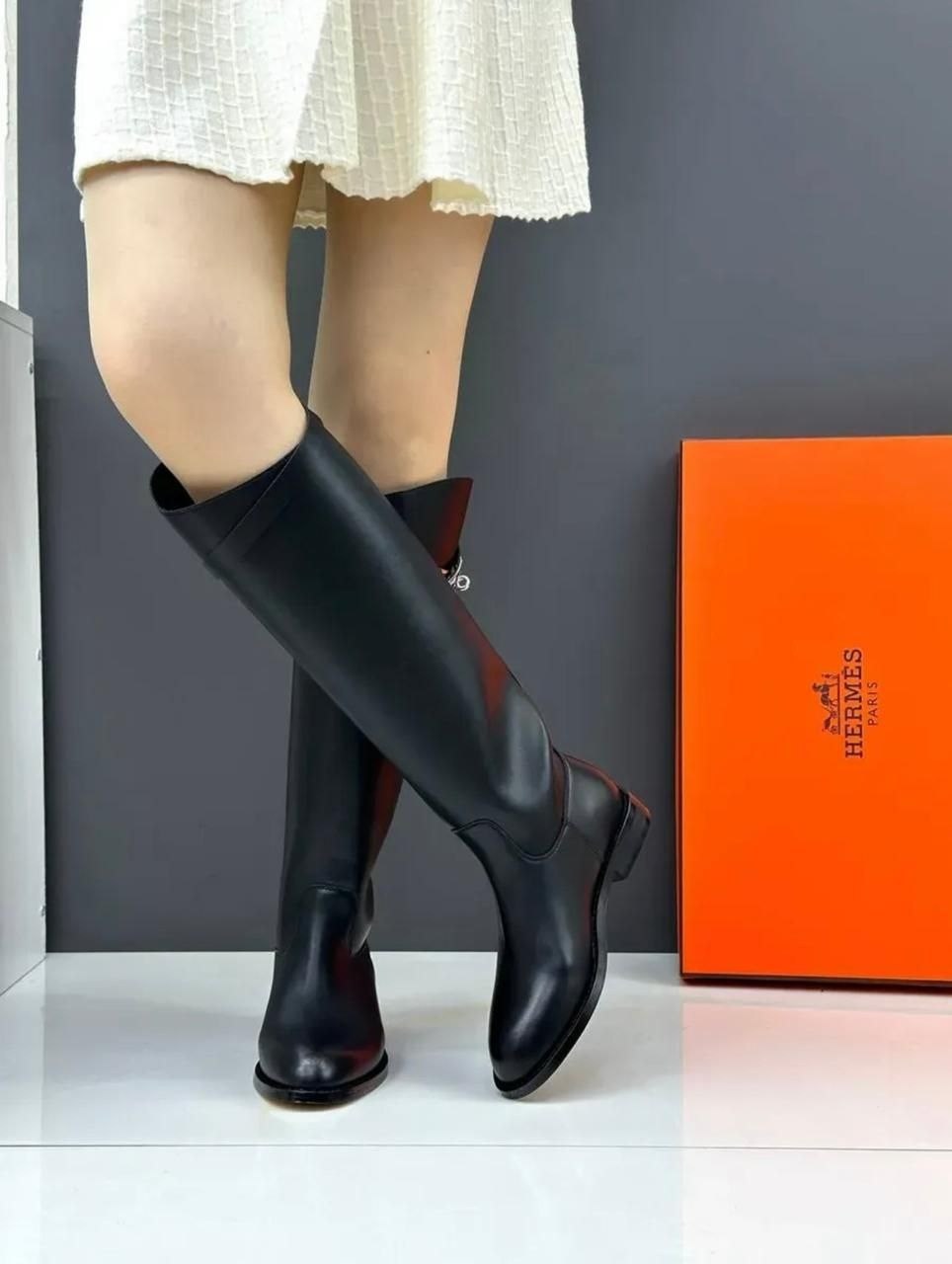 сапоги,сапоги hermes,сапоги женские натуральная кожа,hermes сапоги женские,женские сапоги
