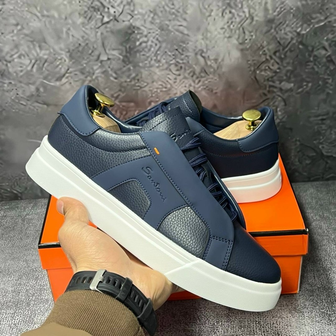 кеды santoni мужские,кроссовки santoni,,кеды мужские,кожаные кеды santoni