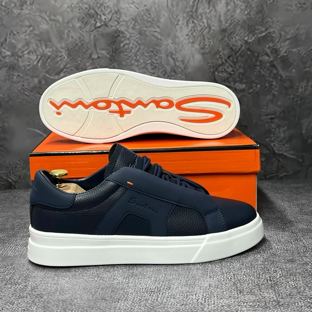 кеды santoni мужские,кроссовки santoni,,кеды мужские,кожаные кеды santoni