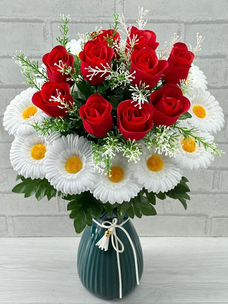 цветы искусственные ромашка,цветок искусственная,искусственные розы цветы,букет,цветами