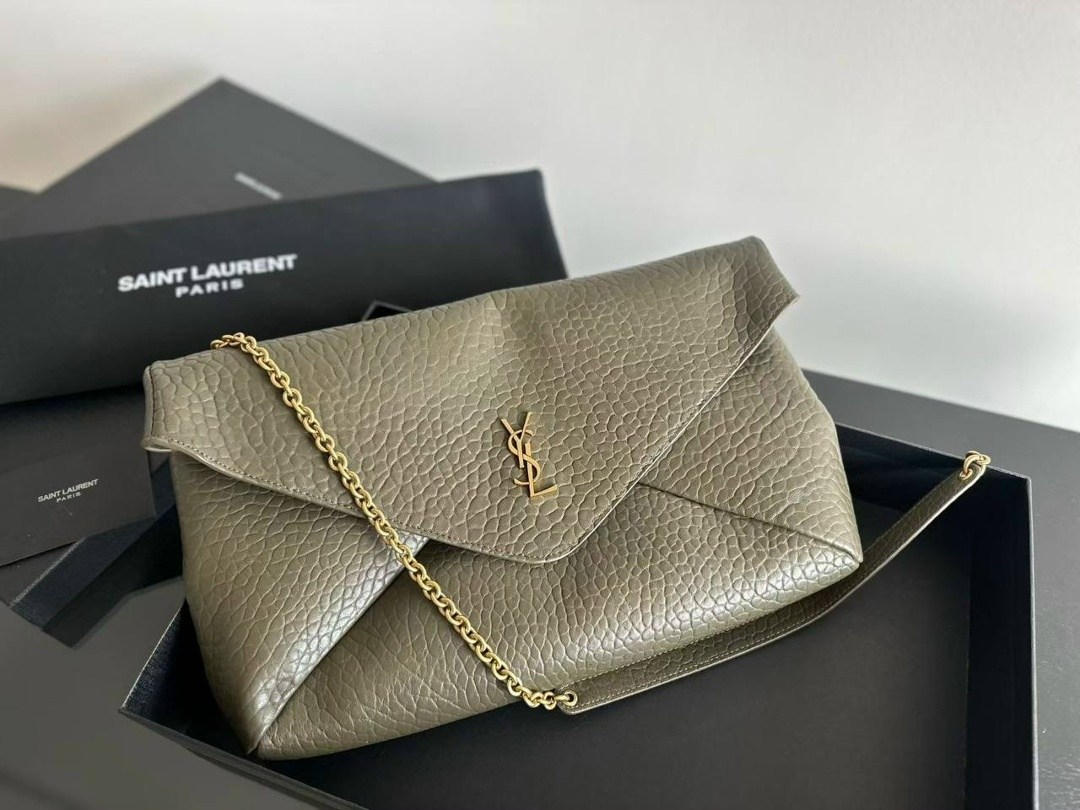 сумка женская yves saint laurent,yves saint laurent сумка,сумка saint laurent,клатч saint laurent,большой кожаный клатч ysl envelope pouch saint laurent цвет black