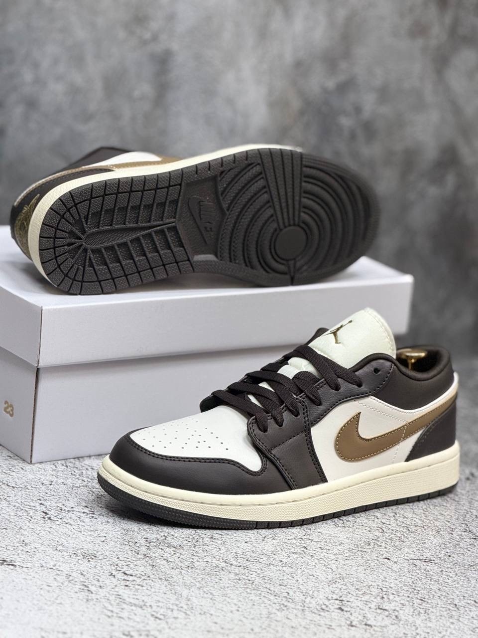 air jordan 1 low 'shadow brown',nike air jordan 1 low,кроссовки air jordan wmns air jordan 1 low 'shadow brown' коричневый,кроссовки air jordan 1 low,баскетбольная
