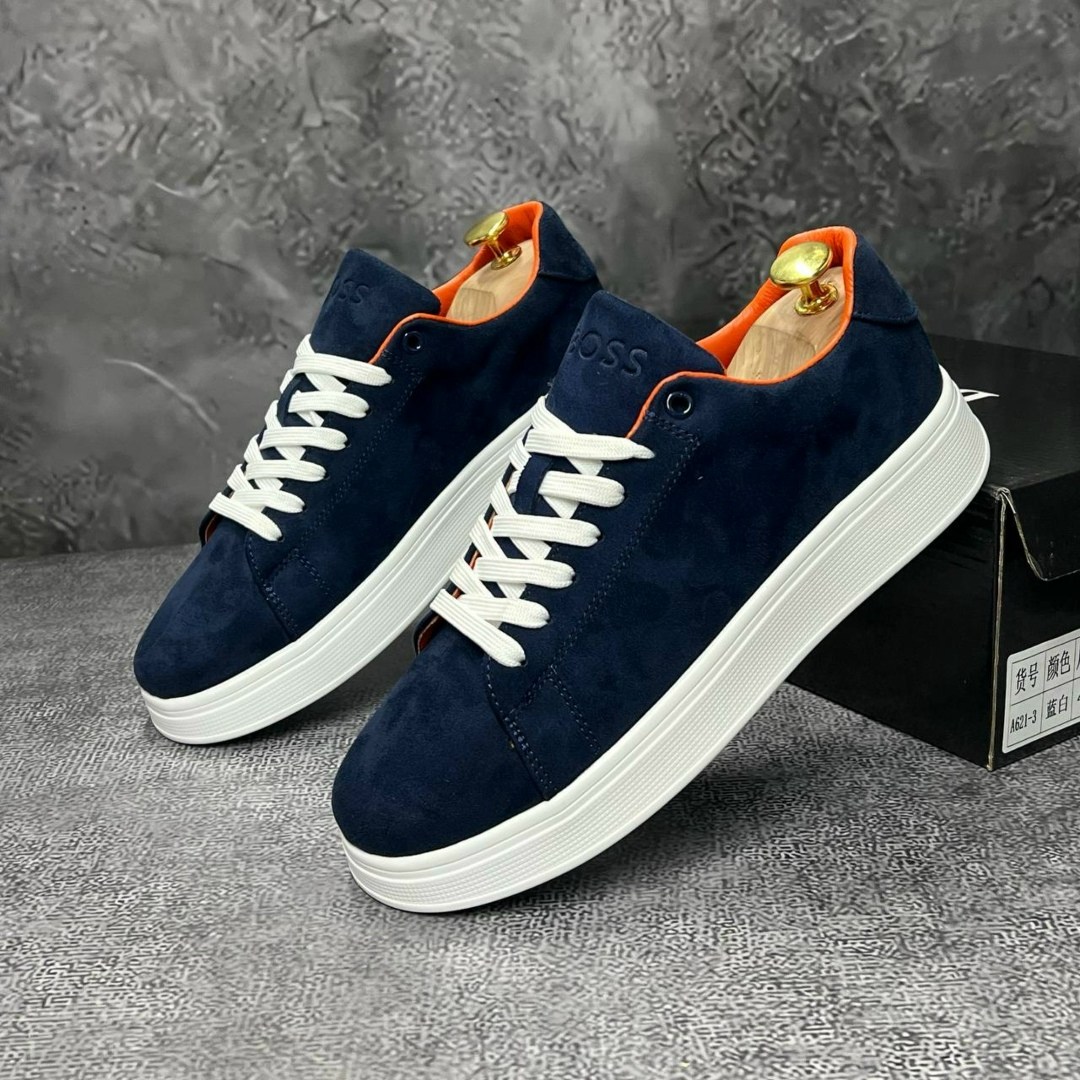 кеды мужские замшевые,мужские кеды,мужские замшевые кроссовки boss синего цвета,замшевые кеды,кеды для мужчин замш