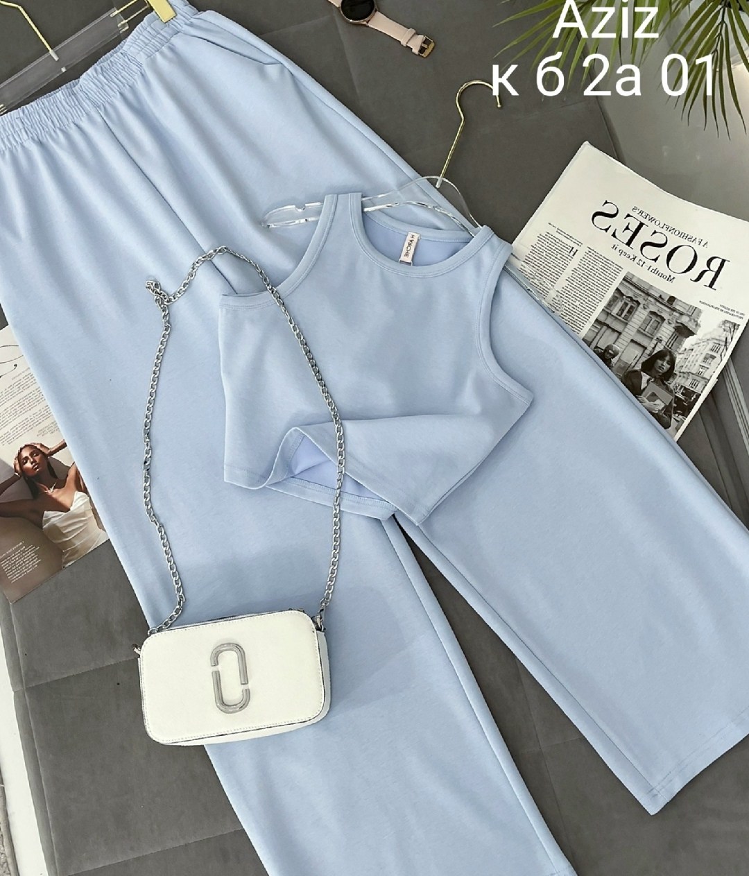 женский костюм с брюками палаццо,костюм стильный,костюм,костюм с брюками,костюм белый