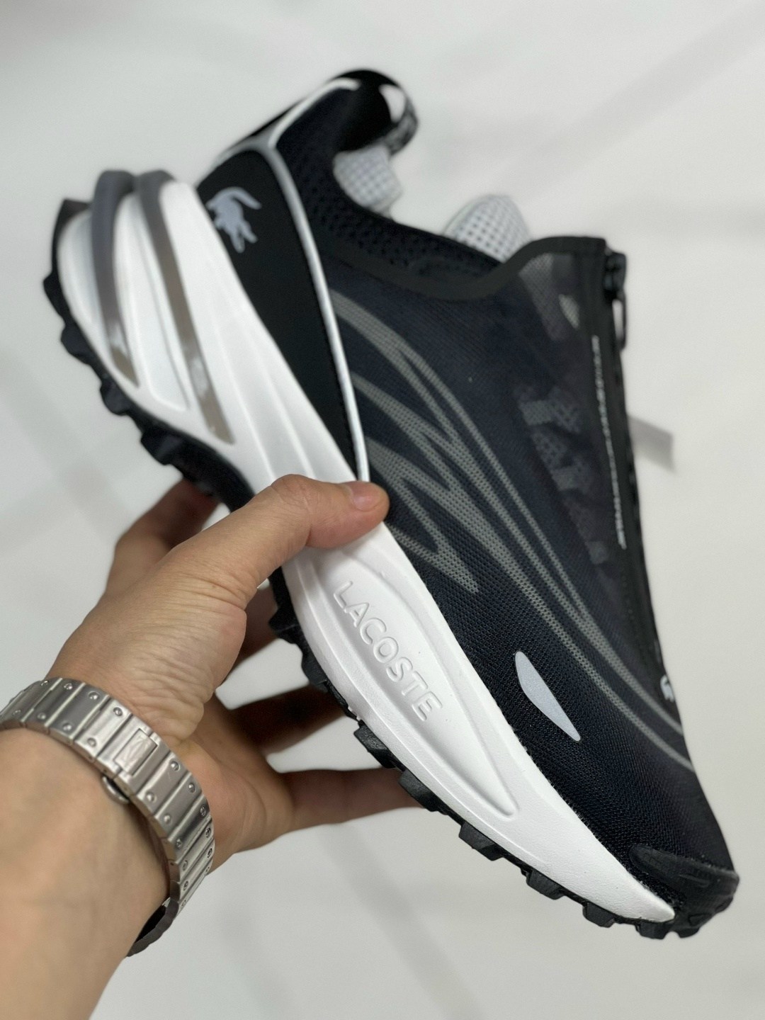 кроссовки,lacoste кроссовки,кроссовки на высокой подошве audysor trail lacoste,оригинальные кроссовки,женские кроссовки