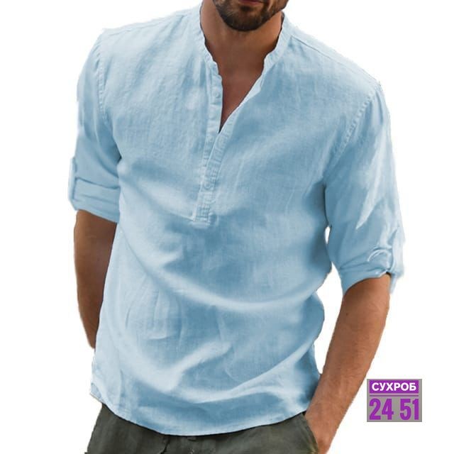 мужская льняная рубашка,мужские повседневные рубашки из хлопка,рубашка мужская повседневная,мужская повседневная хлопковая льняная рубашка,льняная рубашка с длинным рукавом