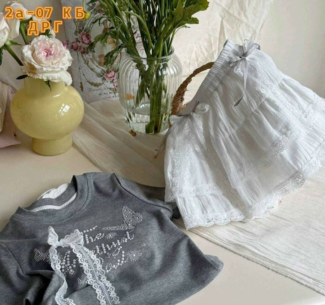 комплект из футболки,комплект из хлопка,комплект детской одежды,одежда для маленьких девочек,летняя одежда для маленьких девочек