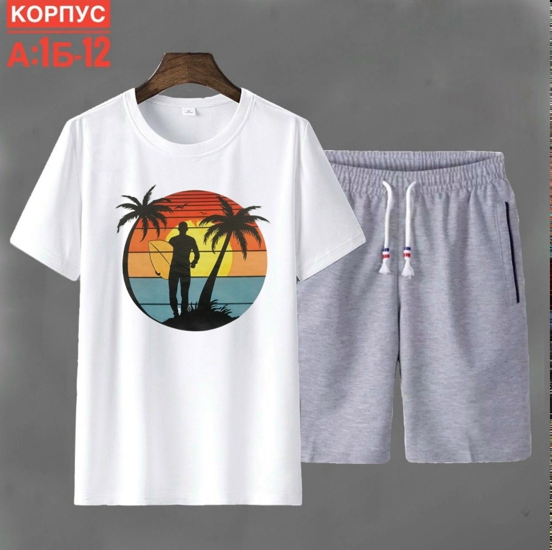 ,спортивные мужские костюмы,мужские летние костюмы,костюм с шортам,одежда для мужчин