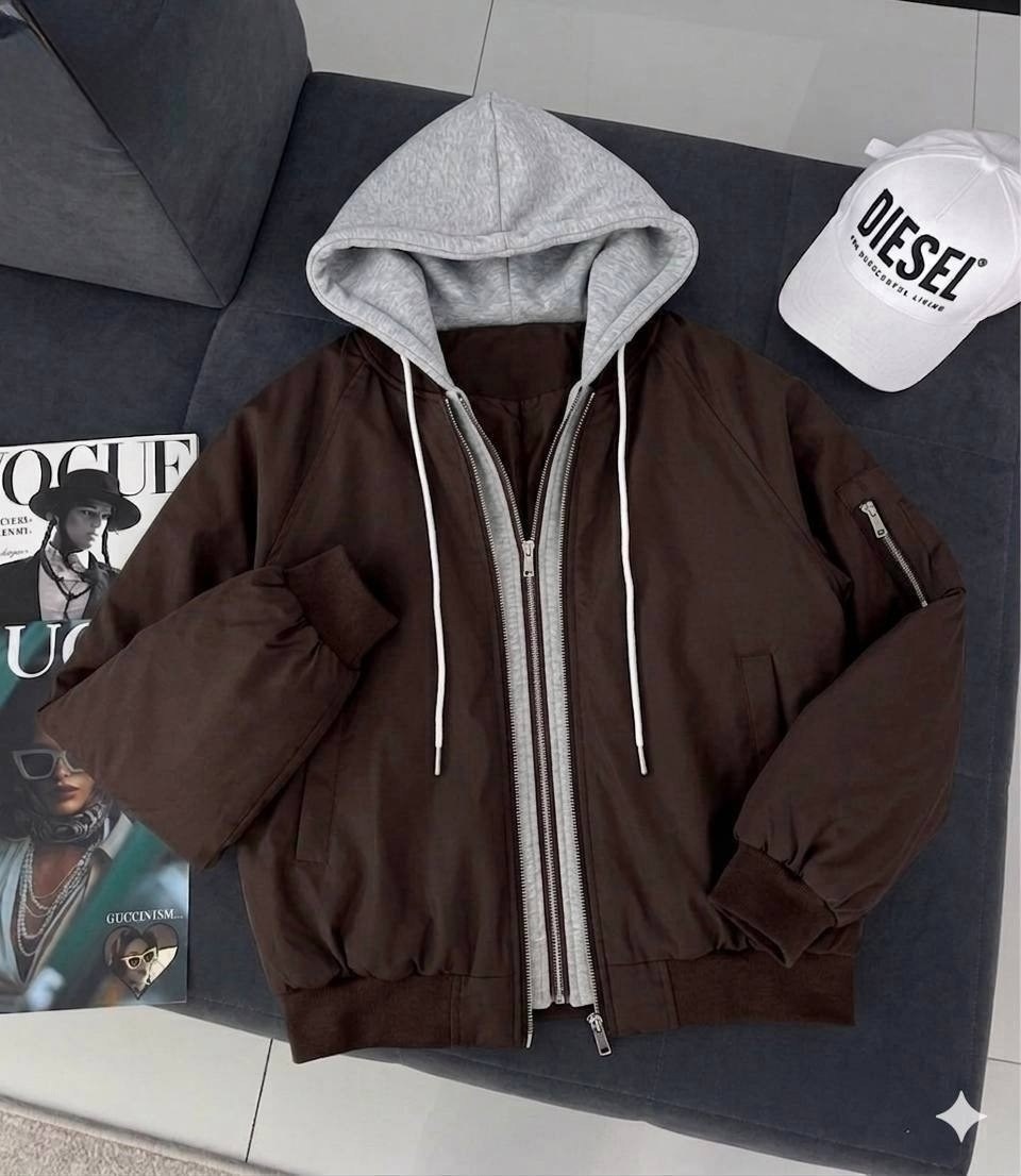 женская куртка,женский бомбер,бомбер утепленный с капюшоном оверсайз sondi,бомбер,куртка