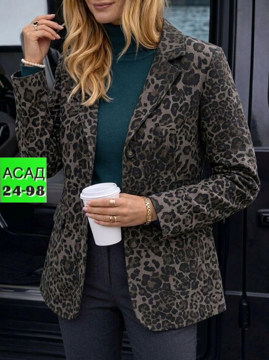 пиджак женский,женские жакеты,пиджак классический леопардовый fashionboom,леопардовый пиджак,леопардовый пиджак женский