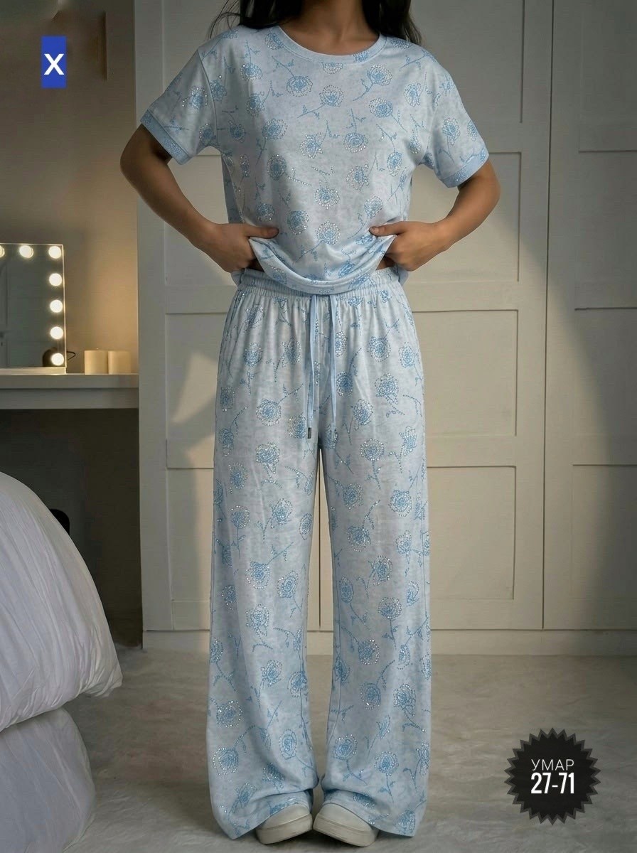 пижама женская,комплект пижама,пижама,домашняя одежда пижама,костюм женский