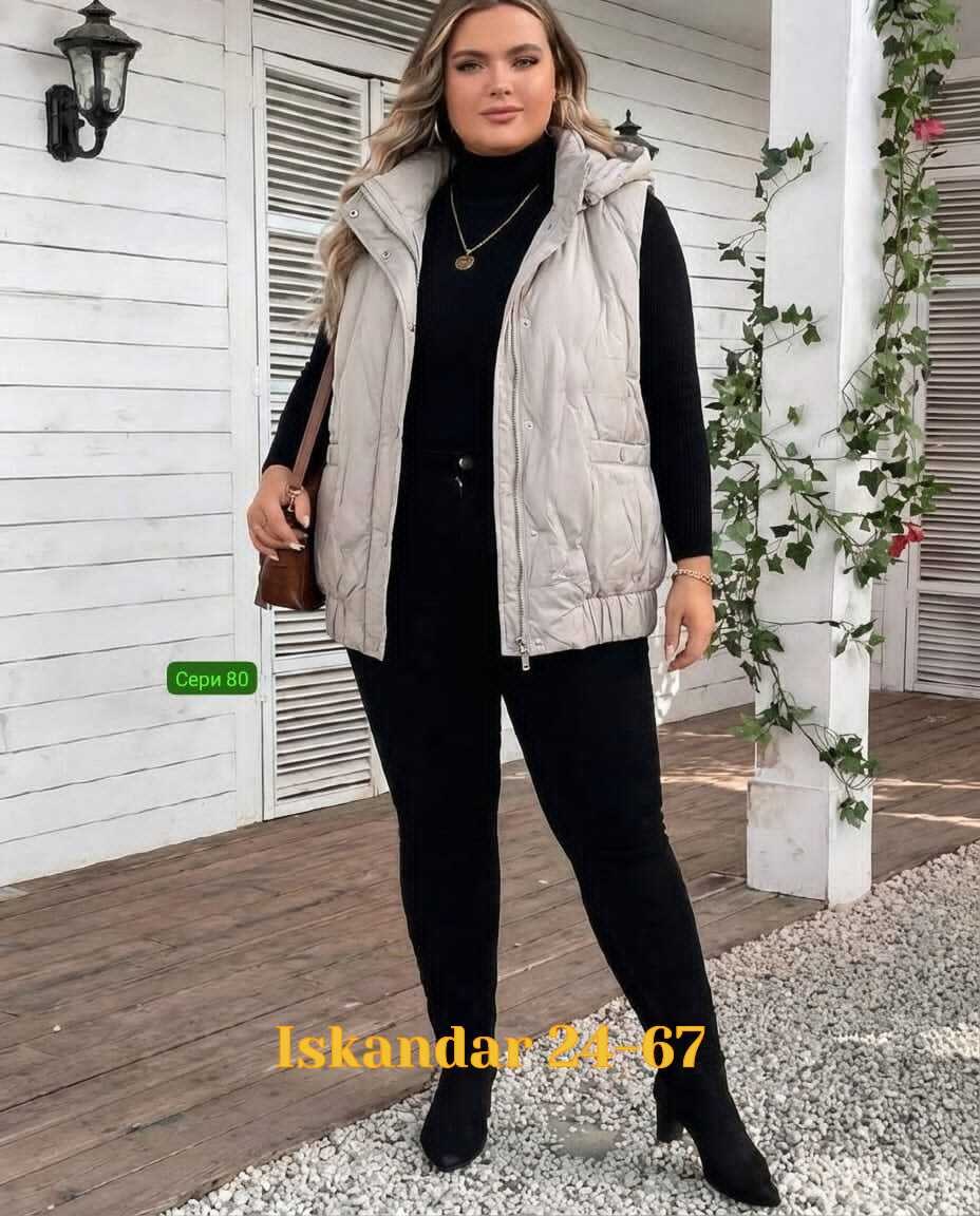 жилетка женская утепленная большой размер,женская жилетка больших размеров,жилет женский,жилетка женская,жилет на синтепоне