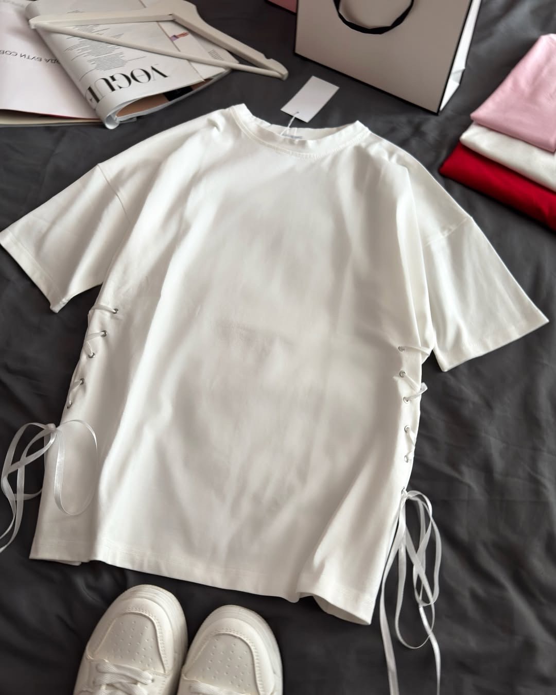 женская футболка,женская футболка с короткими рукавами,женские топы,футболка на кулиске,футболка с короткими рукавами