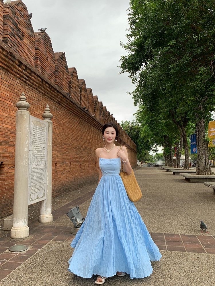 женские длинные платья,платье голубое,длинное платье,длинное платье летнее,сказочные платья