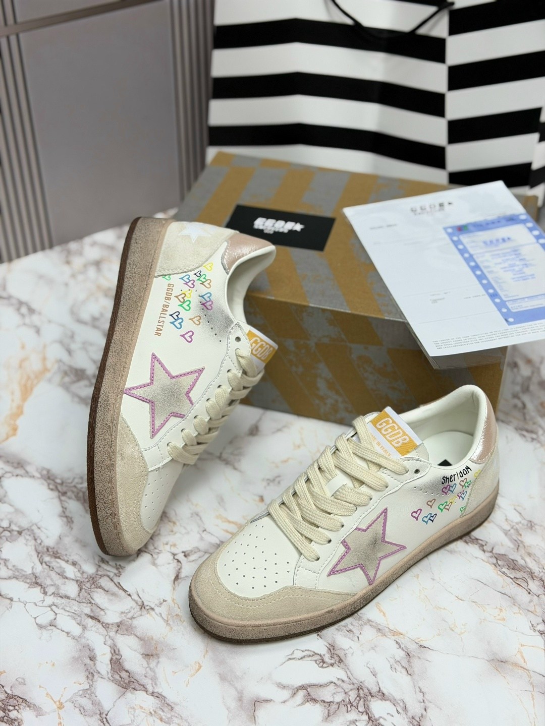 ,кроссовки golden goose,кеды golden goose,женские кроссовки golden goose ball star grey star,повседневная