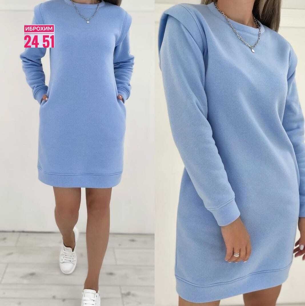 платье на флисе,платье спортивное теплое на флисе,туника из флиса,трикотажное теплое платье,теплое платье