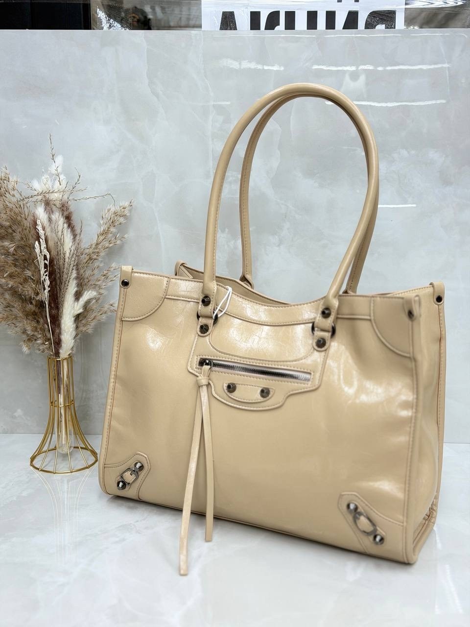 сумка баленсиага бежевая,сумка баленсиага металлик,баленсиага сумка,balenciaga city bag,сумка balenciaga