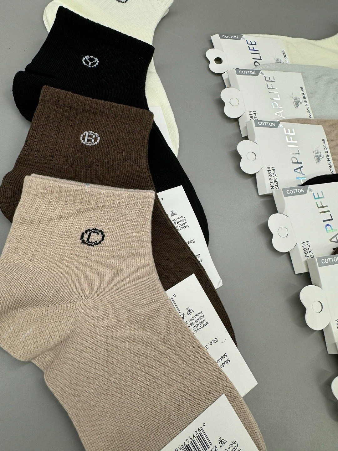 носки женские 10 пар,женские носки,носки женские 10 пар разного цвета,комплект носки женские,носки короткие