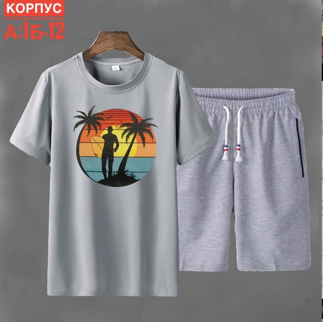 ,спортивные мужские костюмы,мужские летние костюмы,костюм с шортам,одежда для мужчин