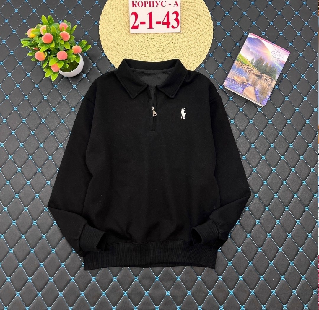 джемпер мужской,поло кофта,толстовка мужская,polo ralph lauren свитшот полузамок