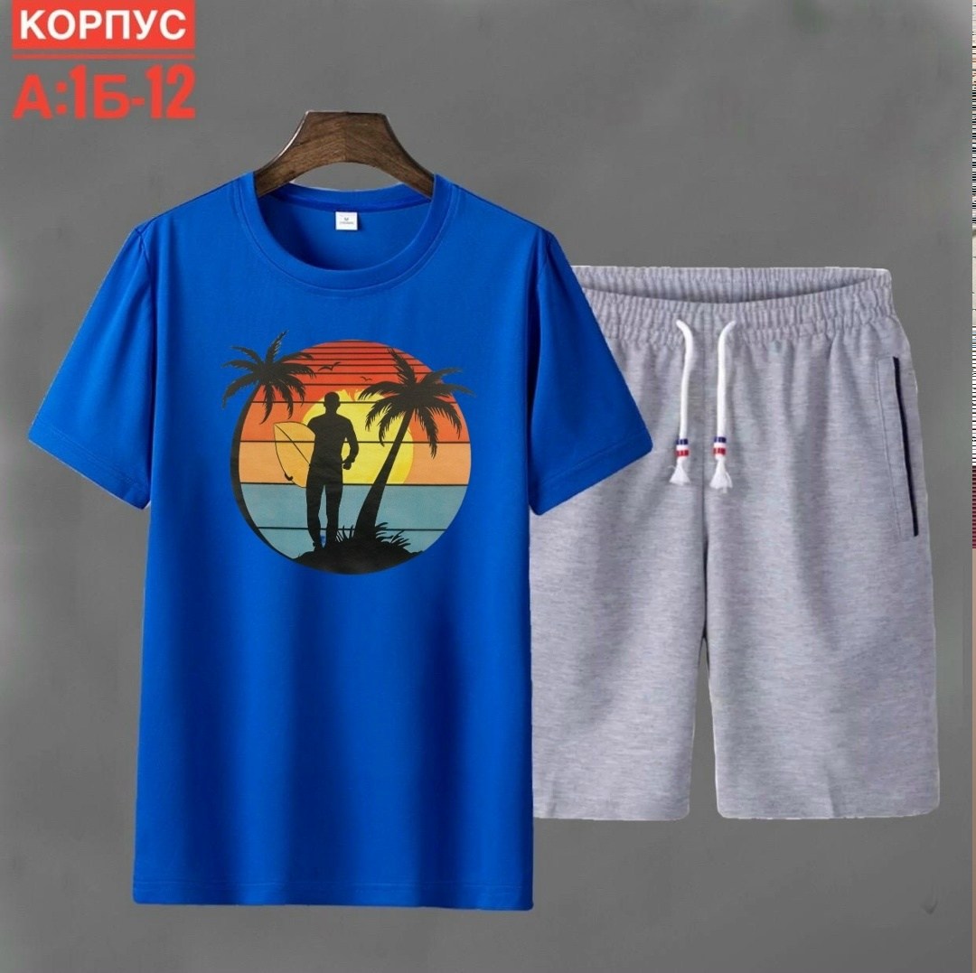 ,спортивные мужские костюмы,мужские летние костюмы,костюм с шортам,одежда для мужчин