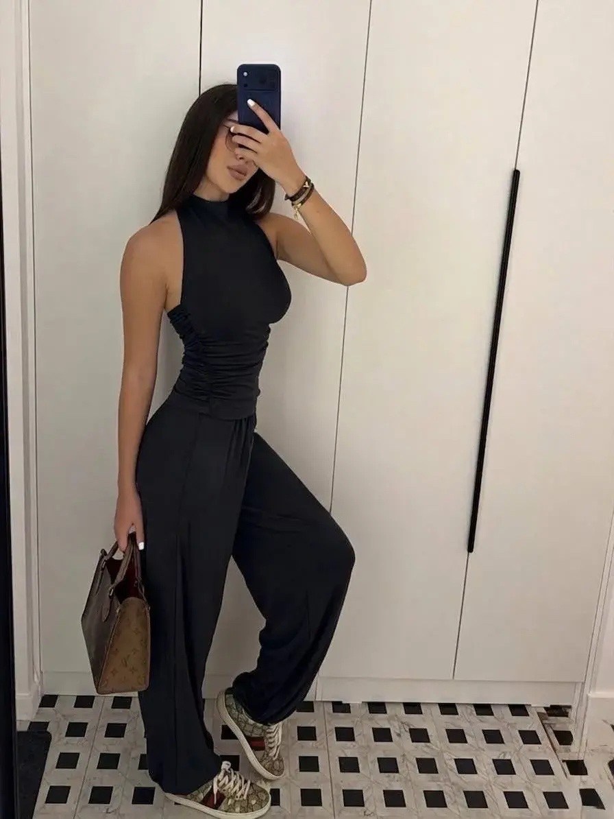 костюм женский,женские комбинезоны,широкие брюки,модный комбинезон,крутые костюмы