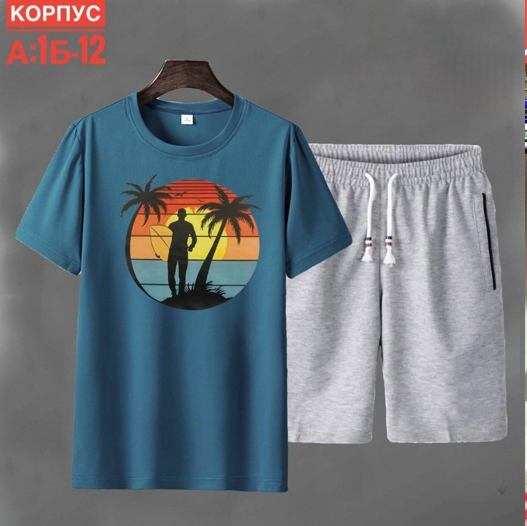 ,спортивные мужские костюмы,мужские летние костюмы,костюм с шортам,одежда для мужчин