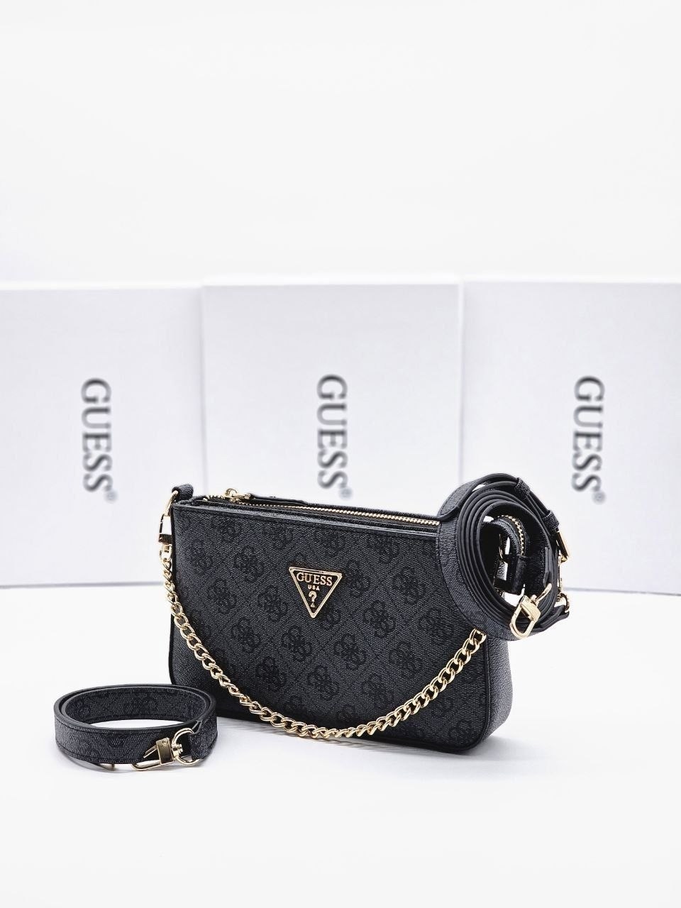 сумка через плечо guess noelle черный,сумка на плечо guess,сумка через плечо guess shoulder noelle черный,cумка guess,сумка женская guess