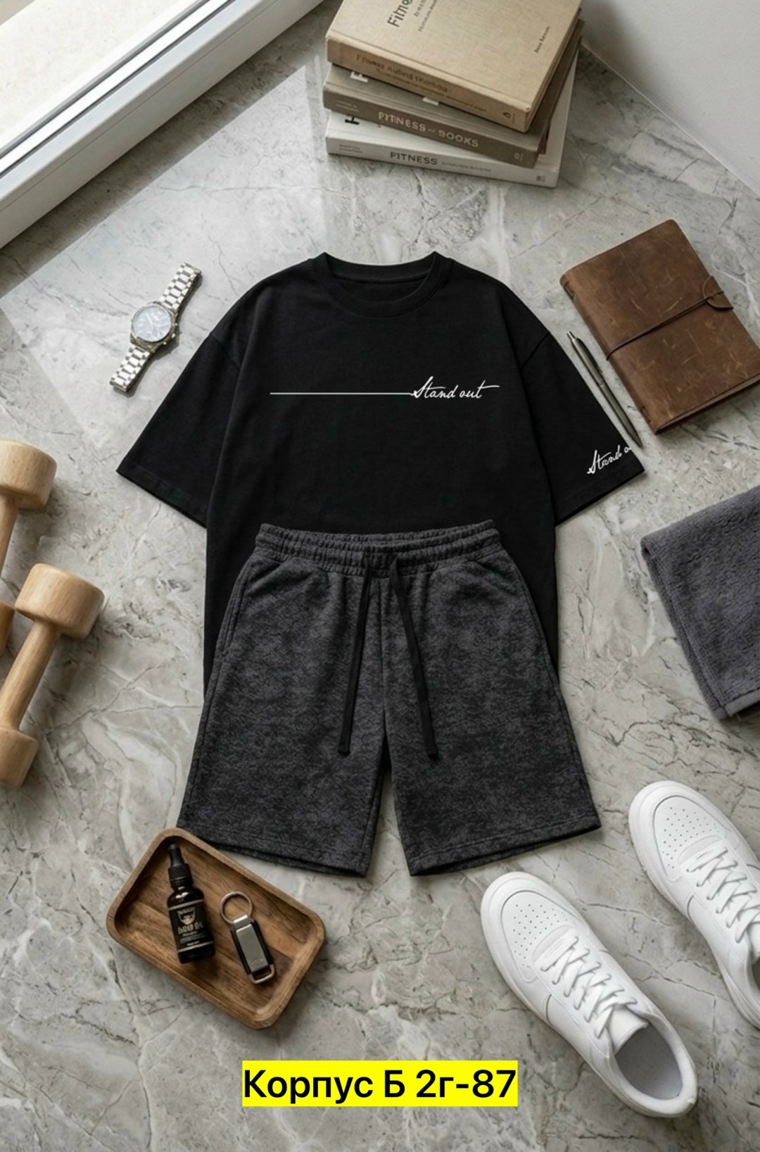 шорты футболка комплект мужской,футболка и шорты костюм,мужская мода,футболка и шорты,мужской костюм с шортами