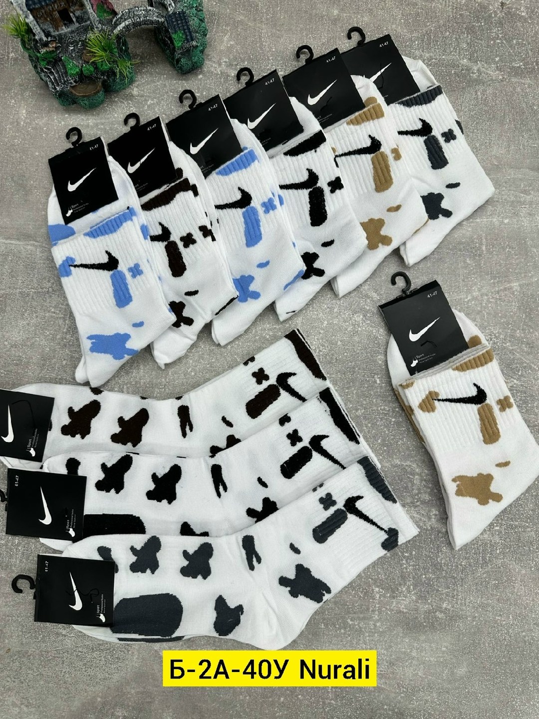 носки мужские 10 пар nike,носки мужские,носки мужские набор,короткие спортивные носки женские и мужские 10 пар nike,носки набор