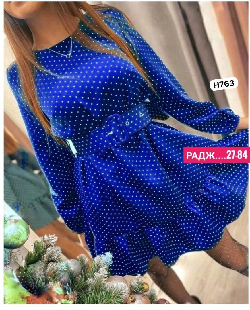 платье женское,платье,платье с поясом, платье,платье женское в горох