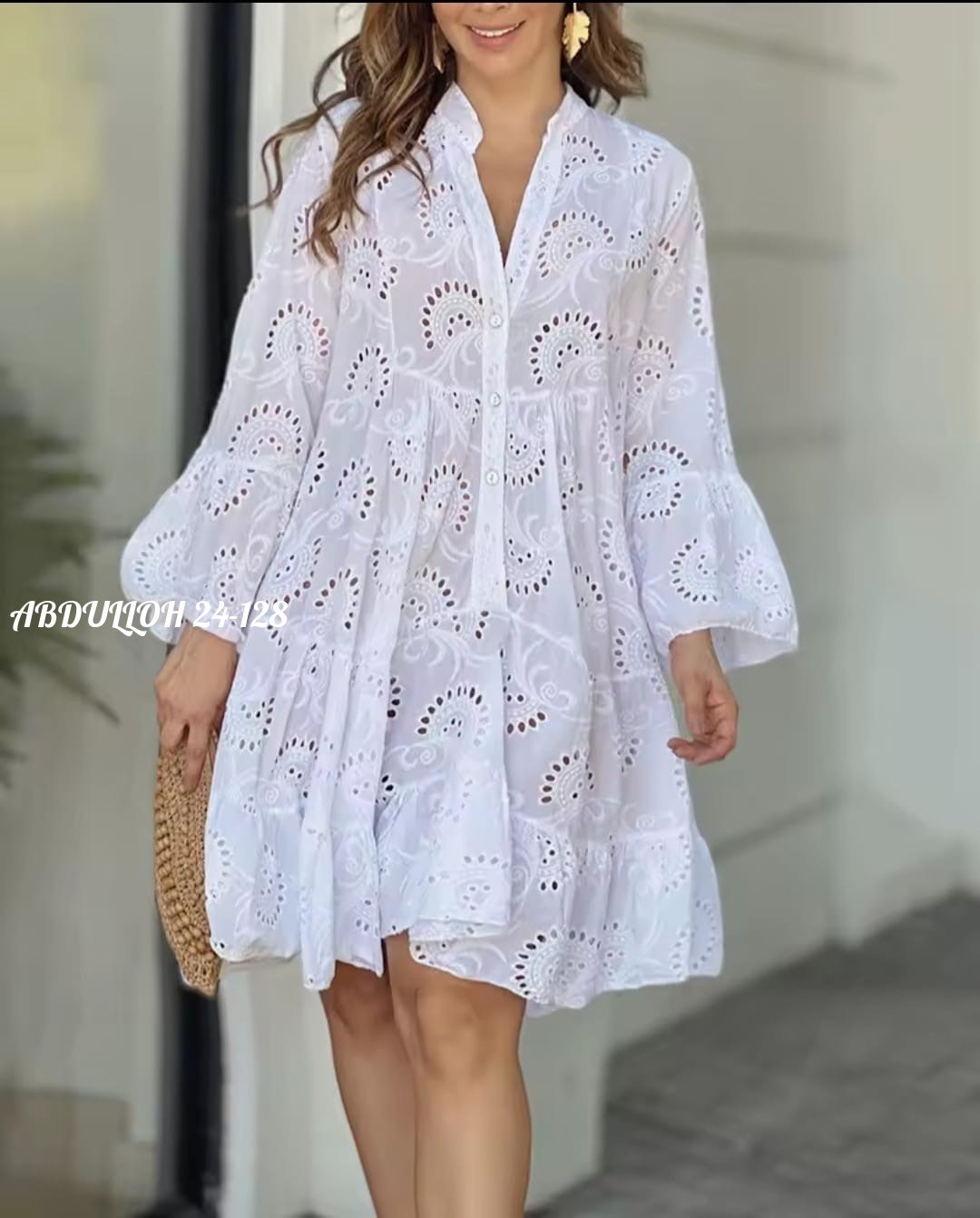 летнее женское платье,платье женское зеленое,ажурное платье,платья,модное платье