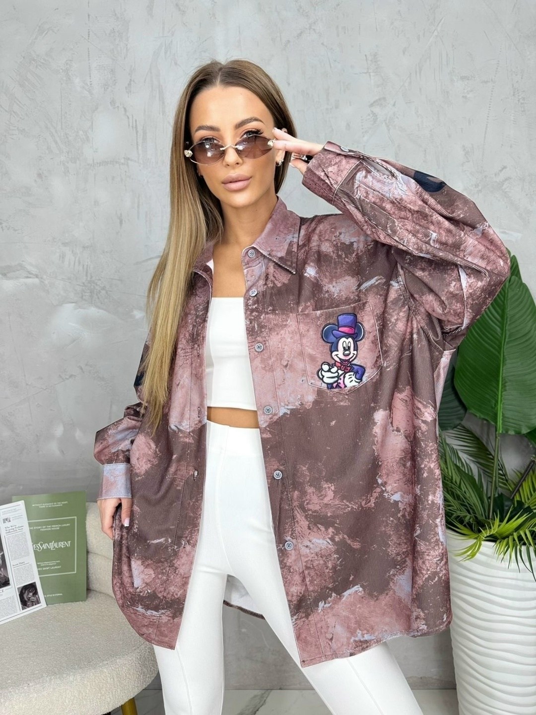 рубашка джинсовая женская,,джинсовка с микки маусом женские,рубашка джинсовая,джинсовый бомбер женский likisha fashion