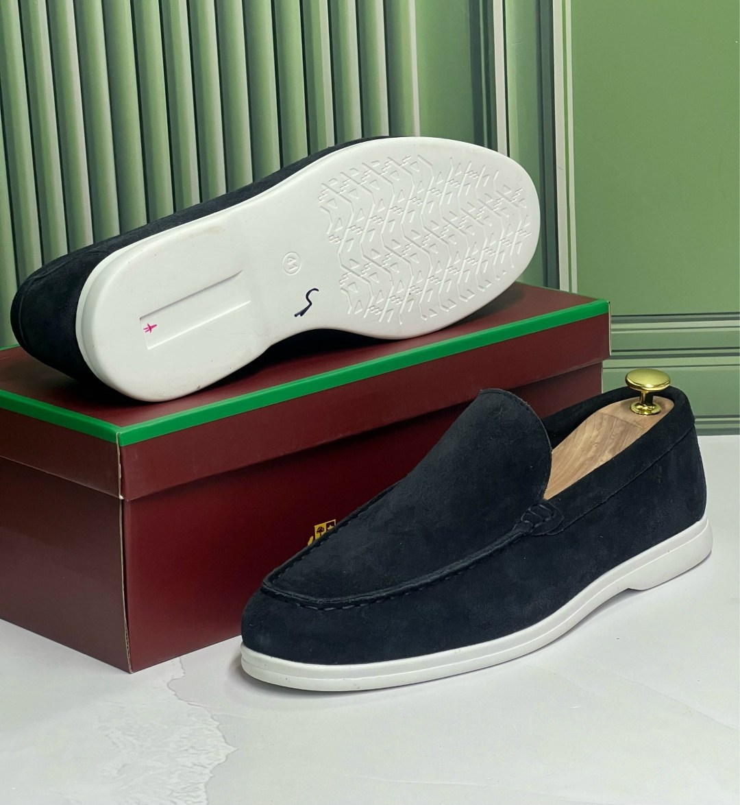 лоферы loro piana мужские,,лоферы мужские замшевые лоро пиано a100032 d.blue premium,замшевые лоферы тёмно синие мужские loro piano,лоферы loro piana