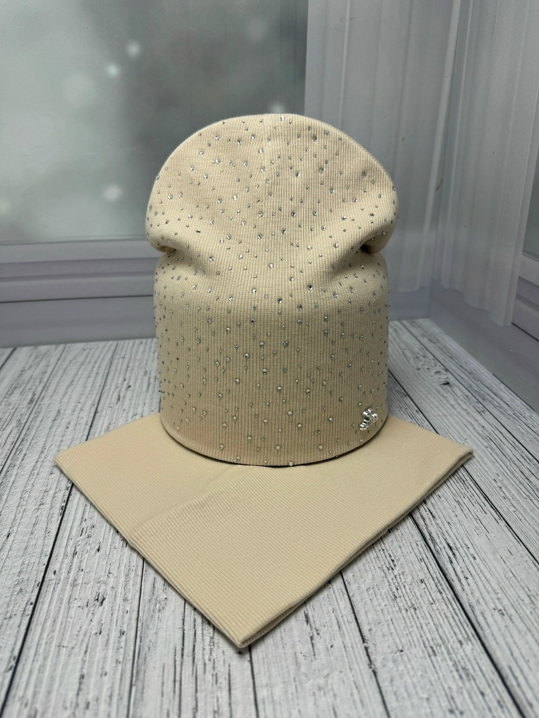 шапка и снуд для детей,комплекс шапка со снудом,комплект шапка снуд,головной убор,шапка комплект